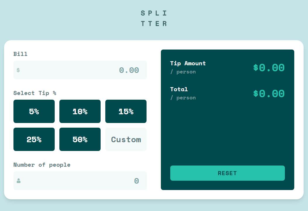 Tip calculator